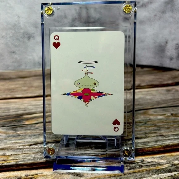 Louis Vuitton x Takashi Murakami Noir S/S 2003 Playing Card Queen Heart Ltd EDT‍ - Picture 3 of 6
